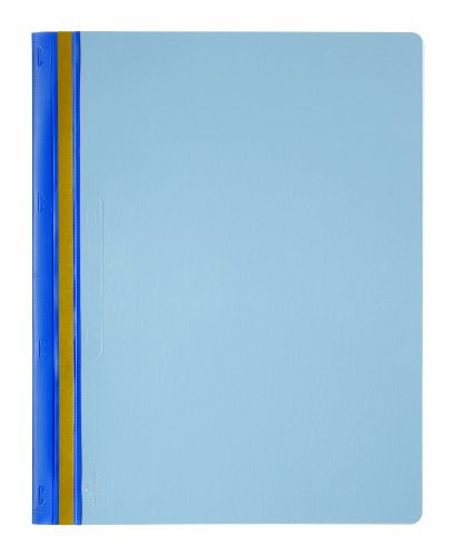 Durable Durabind Sichthefter mit Bindesystem für 30 Blatt A4, 25 Stück, blau, 225006