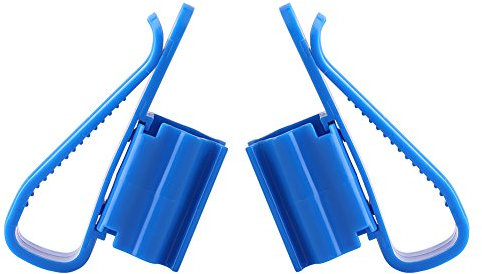 Fdit Pack of 2 Aquarium Fish Tank Hose Holder Hanger,Water Pipe Tube Hose Mounting Clip for 8-16mm Inflow Outflow Water Pipe