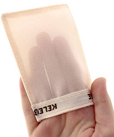 Exfolierande handske exfolierande handskar Kese Hamam peelinghandske, peeling kropp, peeling ansikte, kroppsskrubb kvinnor, exfolierande handske silke, exfolierad (peelinghandske för ansikte av silke)