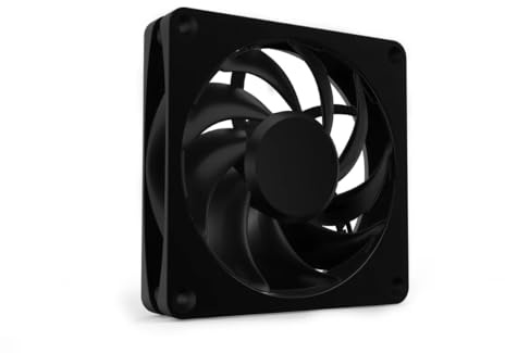 Alphacool Apex Stealth metallfläkt 2 000 rpm (120 x 120 x 25 mm) luftkylare (matt svart)