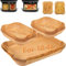 BYKITCHEN Lot de 120 doublures de friteuse à air comprimé pour tiroir Ninja Flex AF500UK AF500UK 10,4 L, accessoires pour friteuse à air comprimé AF500UK Megazone, grande taille de 10,4 L, également