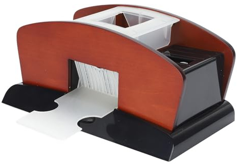 Mescolatore Automatico Elettrico di Carte, Una Macchina per Mescolare il Poker con un Tasto di Avvio, Mescolatrice Rapida a Basso Rumore, Rivenditore di Carte Automatico