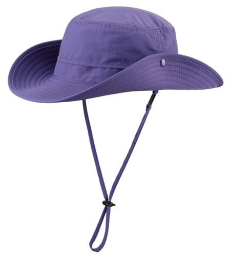 Magracy Men UPF 50+ Sun Hat Wide Brim UV Protection Safari Hat Water Repellent Boonie Hat