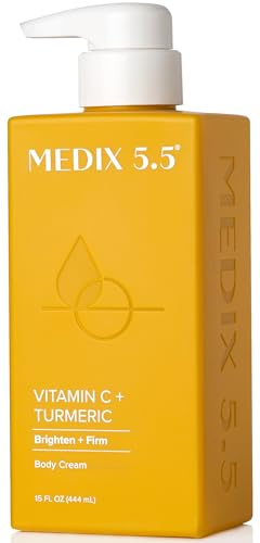 Medix 5.5 Vitamin C Cream Face Lotion & Body Lotion Moisturizer | Anti Aging Skin Care Firming & Brightening Cream Diminishes The Look Of Uneven Skin Tone, Age Spots, & Sun Damaged Dry Skin