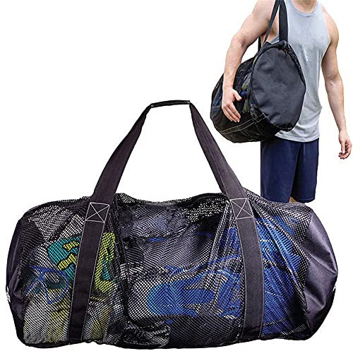 FIYSON Tauchtasche, Netztasche Für Tauchen Und Schnorcheln Ausrüstung Und Ausrüstung - Dry Bag Hält Maske, Flossen, Schnorchel Und Vieles Mehr