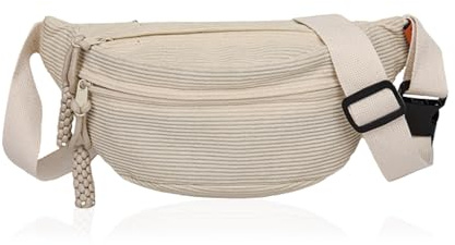 Bieiyhe Sac à Bandoulière pour Femme,Sac Bandoulière Tendance,Sac Banane pour L'extérieur, Sac Banane,Fanny Pack Réglable,Sac à La Taille Ceinture,Sac à Main Fashion,Sac de Hanche Fait, Sacoche
