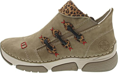 Rieker Stivali corti da donna, 45983, beige, taglia 39 EU, beige., 39 EU