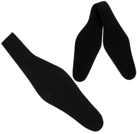 Milisten 2stücke Schwimmstirnband für Erwachsene und Junge Mädchen Verstellbar zum Schwimmen Tauchen und Yoga Bietet Schutz für Ohren und Haare