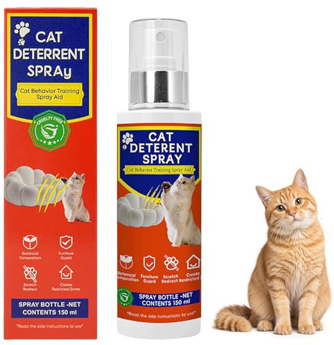 Rubu22a Milda hundar & kattförsvarsspray – 150 ml – icke-färgande – hundskrämma mot urinering – skyddar möbler från repor, förhindrar märkning av soffor och mattor (2)