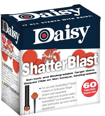 Daisy 990873-406 Cibles d'éclatement Adulte Unisexe, Orange Chasseur, 2