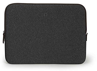 DICOTA Pochette pour MacBook, ultrabook et Tablette Skin Case Urban, Pochette pour MacBook en Néoprène, Extensible, Gris, pour Ordinateurs Portables 12
