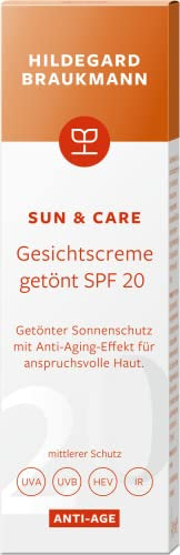 HILDEGARD BRAUKMANN Sun & Care Anti Age Tinted Face Cream SPF20 (50 ml)