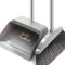 Recogedor Y Mango Largo, Juego Cepillo Y Recogedor, Barrido Mango Largo con Recogedor Vertical, Combo Escoba Y Recogedor para Limpieza Interior Y Exterior
