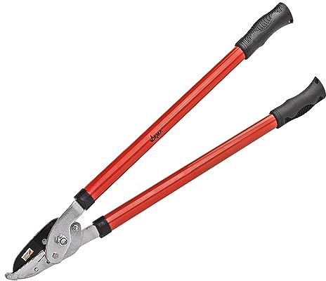 DEMA Amboss Astschere Ø 40 mm Fixcut – Strauchschere & Gartenschere für Baumschnitt, Ergonomisch, Präzise Schnitttechnik, Langlebig, Komfortables Arbeiten, Gehärtete Klinge, Max. Schnitt Ø 40 mm