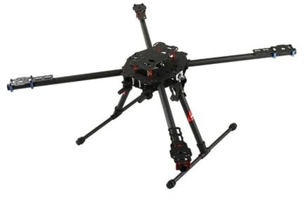 Spare parts FY650 TL65B01 Esacottero pieghevole completo 650mm 3K Telaio Compatible with aereo FPV in fibra di carbonio puro compatibile con Drone fotografico aereo