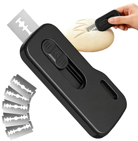 Genérico Lame Para Pan | Cuchilla Magnética Extraíble Portátil | Lame Pan De Madre | para Mujeres Panadería Hogar Cocina Taller Restaurante y Repostería Casera