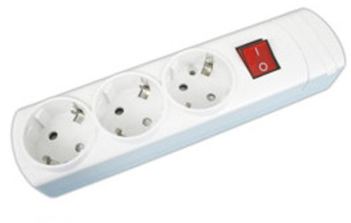 Electro DH Base múltiple de 3 Tomas con Interruptor sin Cables 36.112/SC 8430552128372