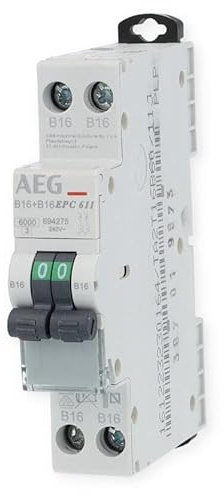 AEG Leitungsschutzschalter 2-polig EPC 611 B, 16 A