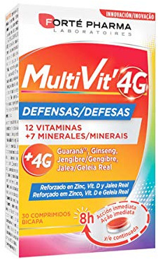 Forte Pharma Multivit 4 G försvar 30Comp 300 g