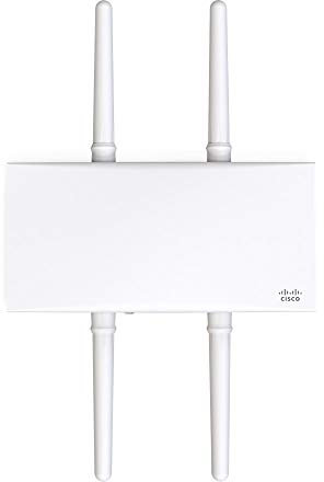 Cisco Meraki MR76 Wi-Fi 6 Outdoor/Industrial Access Point con antenne esterne, sicurezza e radio Bluetooth (MR76-HW)