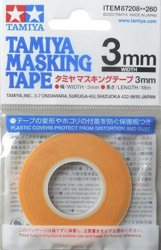 Tamiya Masking Tape Roll - 3mm Width x 18m Length