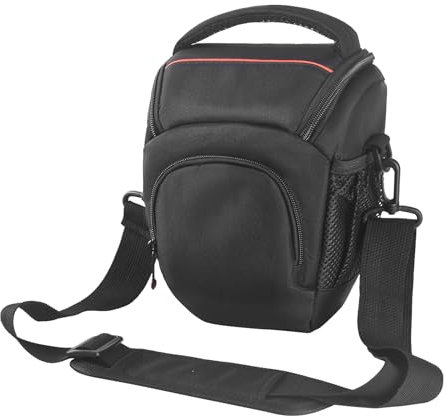 FOSOTO Bolsa Funda Cámara Réflex Bolsas Funda Proteccion Estuche DSLR/SLR Compatible con Canon EOS 4000D 800D,Nikon D5600 Z6 Sony Fujifilm