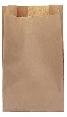 Flachbeutel braun, mittel, FSC MIX