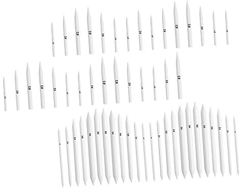 NUOBESTY 54piezas Herramientas De Dibujo Artístico Kit De Para Resaltar y Borrar Manchas Ligero y Portátil