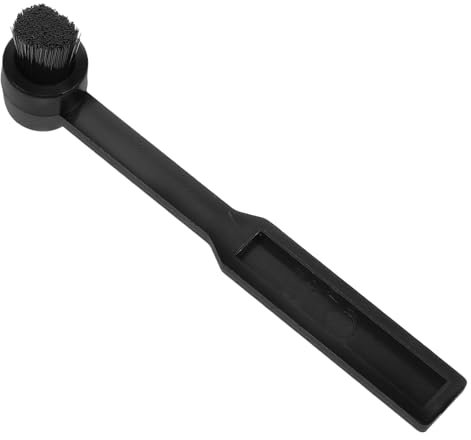 CALLARON Vinyl Cleaner Brush, Carbon Fiber Turntable Stylus Cleaning Brush, Anti Static Vinyl Record Cleaner, 2.36 inch Portable Replacement Brushs Head for Dust/Static Removal, Record Player Maintena
