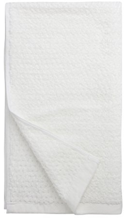 Everplush Diamond Jacquard Quick Dry Hand Towel Set in White