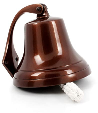 Nautico Alluminio Nave Bell 6 AL 18440 (rame antico)