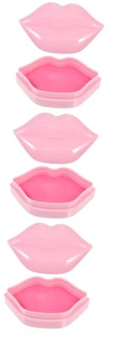 Beaupretty 60 Lippenmaske Lippen Praller Schlafmaske Für Nächtliche Lippenpads Pflegende Lippenpflaster Mollige Lippen Masken Lippenfilm Rosa Damen Stilleinlage