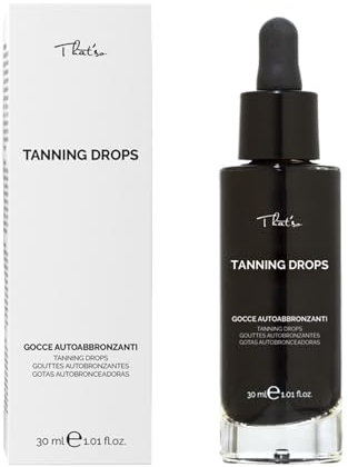 That'So Tanning Drops - Pregiate gocce magiche viso abbronzanti per lo sviluppo di una abbronzatura intensa naturale uniforme - 30 ml