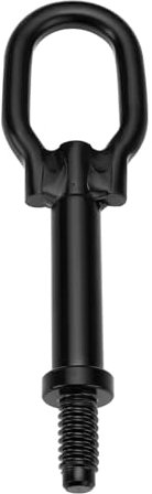 eMagTech 1PC Trailer Tow Haken Ring Kit 1768868 6M2Z-17A954-A 6M21-17B804-AD Kompatibel mit Ford B-MAX C-MAX Fiesta KUGA Transit Schwarz