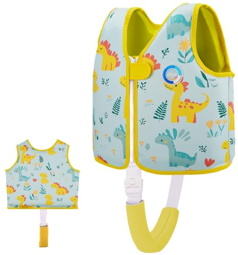 Gilet de Natation OSHYLE pour Enfants Gilet Flottant pour Tout-Petits avec Sangle de sécurité Aide à la flottabilité (AI-DIN, S(1-3))