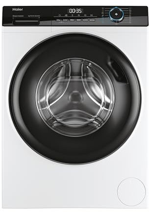 Haier I-Pro Serie 3, Lavasciuga 8+5 KG, Libera Installazione, Classe A, 1400 giri, Vapore, 14 programmi, Partenza Programmabile, AxLxP 85x60x62 cm, Bianca - HWD80-B14939-S
