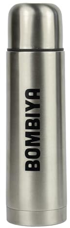 Mate listo con todas sus partes de acero inoxidable – Termo mate 2 en 1 cambiando su tapa es un termo clásico – Automate para tus mates argentinos o terere - A todos lados con vos - 500ml (Plateado)