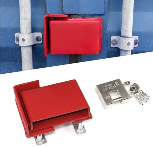 Dispositivo de protección de cerradura de puerta, caja de bloqueo de contenedor de envío