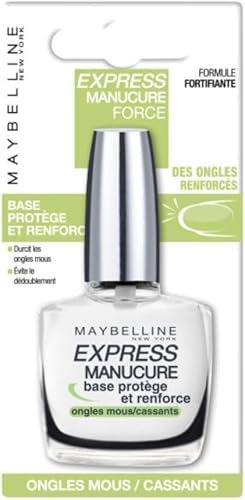 Maybelline New York - Base Nagellack – Super Stay 7 Days – schützt und stärkt – transparent – 10 ml
