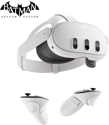 Meta Quest 3,512GB - Most Powerful Quest - The Ultimate Mixed Reality Experience - Batman: Arkham Shadow and 3-Month Meta Quest+ Trial Included