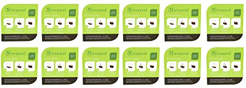 Lot de 12 terreaux de coco avec sac pour plantes d'intérieur 120 litres 750 g 19 x 18 x 5 cm En fibres de coco Terre d'humus Terreau de fleurs bio Terreau de jardin Tuiles de coco