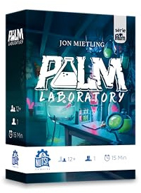 Blackrock Games Palm Laboratory - Jeu de société 1 Joueur- Jeu 12 Ans et Plus - Jeu Solo - Jeu de Voyage - Simple et Rapide - Cartes