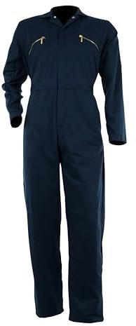 Perf Cleveland Zip Coverall Navy Tall 44