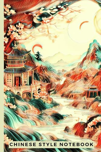 Chinese style notebook: oriental writing pad for all ages