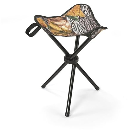 KNINE OUTDOORS Hunting Chair, Hunting Seat, Heavy-Duty Tripod Stool, Lightweight, Portable Folding Design