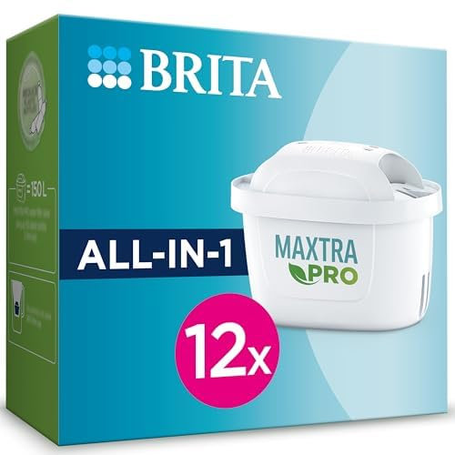 Filtro de Agua Potable,Filtro Original Que Reduce el Cloro, las Incrustaciones, el PFAS y el Metal, Compatible con Botellas de Agua con Filtro,1Caja(12 PCS)