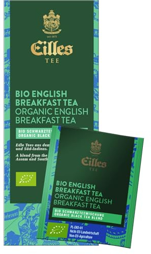 EILLES Teebeutel Schwarztee English Breakfast BIO & Fairtrade 2 x 25 Stück