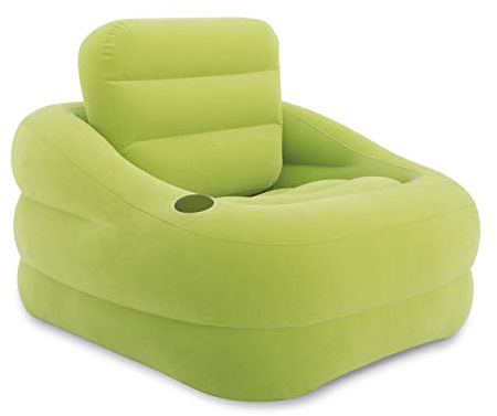Intex 68586 Accent Poltrona, PVC, Singolo, 97 x 107 x 71 cm, Verde
