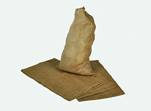 Sac en toile de jute 60 cm x 110 cm pour pommes de terre et céréales - Contenance 50 kg