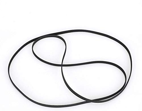 2 Stück Zahnriemen 3D-Druckerzubehör GT2-6-1220MM Gummi geschlossener Zahnriemenring geschlossen Zahnriemen Gummi Übertragungsriemen 3D-Druckerteil